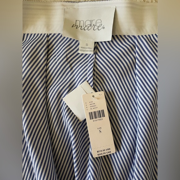 Mare Striped Wrap Skirt - Picture 5 of 11